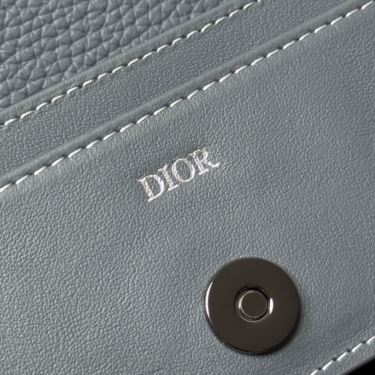 Кардхолдер Dior Saddle з натуральної шкіри — фото 7