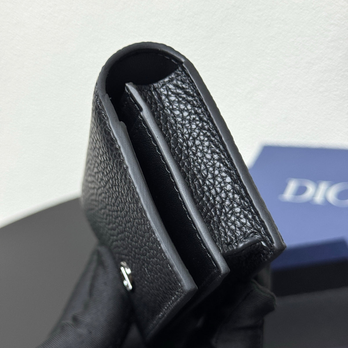 Кардхолдер Dior Saddle з натуральної шкіри — фото 4