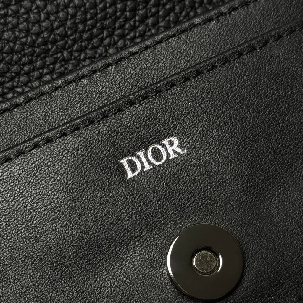 Кардхолдер Dior Saddle з натуральної шкіри — фото 8