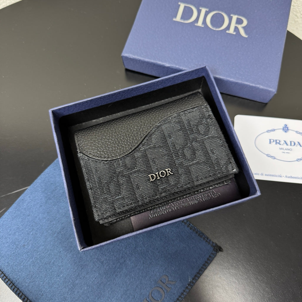 Кардхолдер Dior Saddle з натуральної шкіри — фото 6