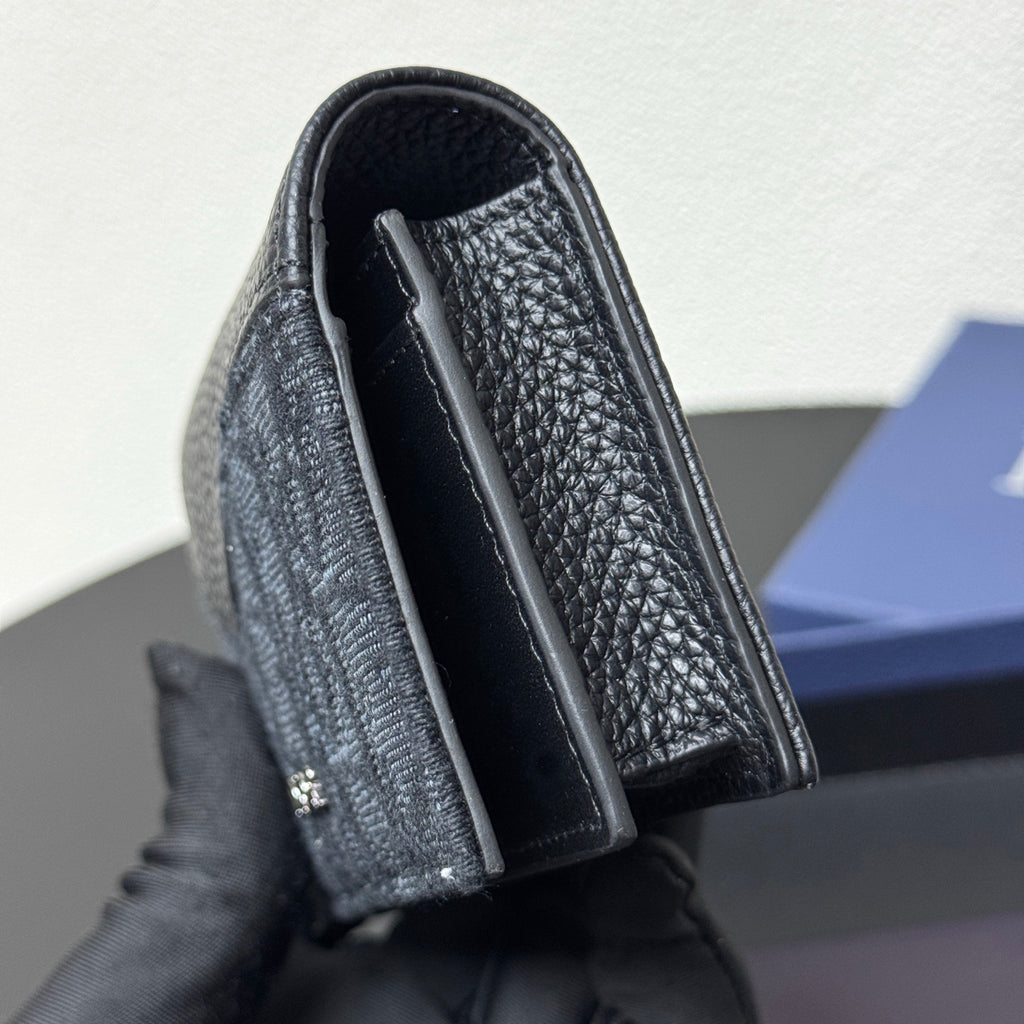 Кардхолдер Dior Saddle з натуральної шкіри — фото 4