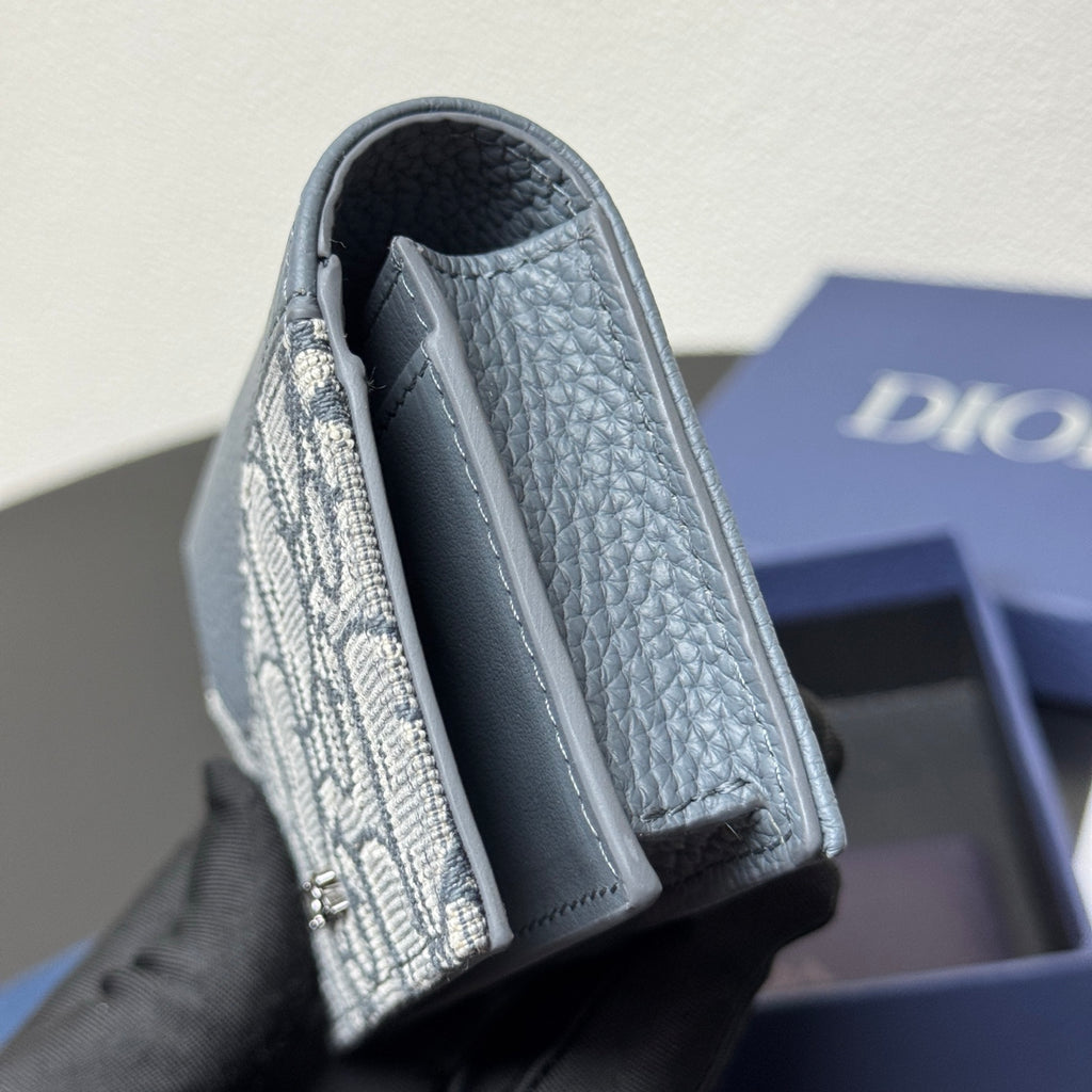 Кардхолдер Dior Saddle з натуральної шкіри — фото 4