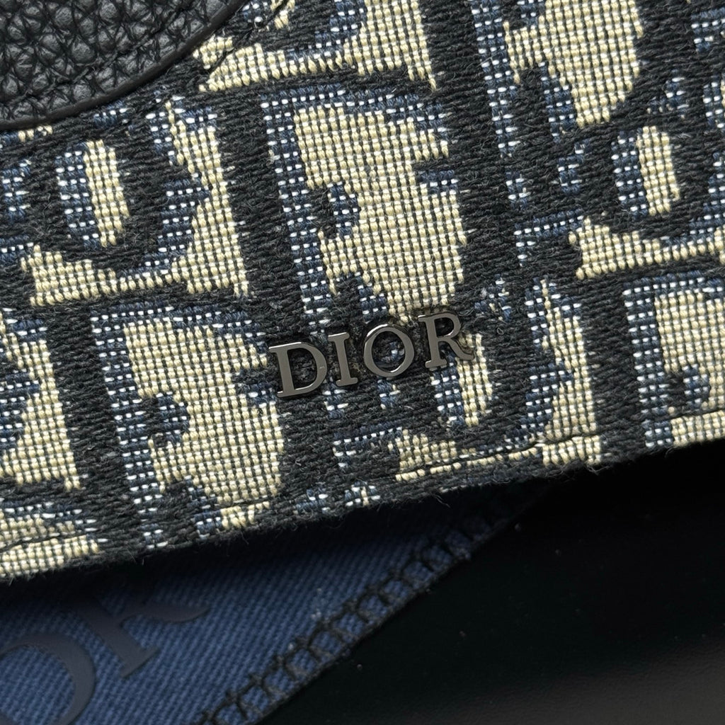 Кардхолдер Dior Saddle з натуральної шкіри — фото 7