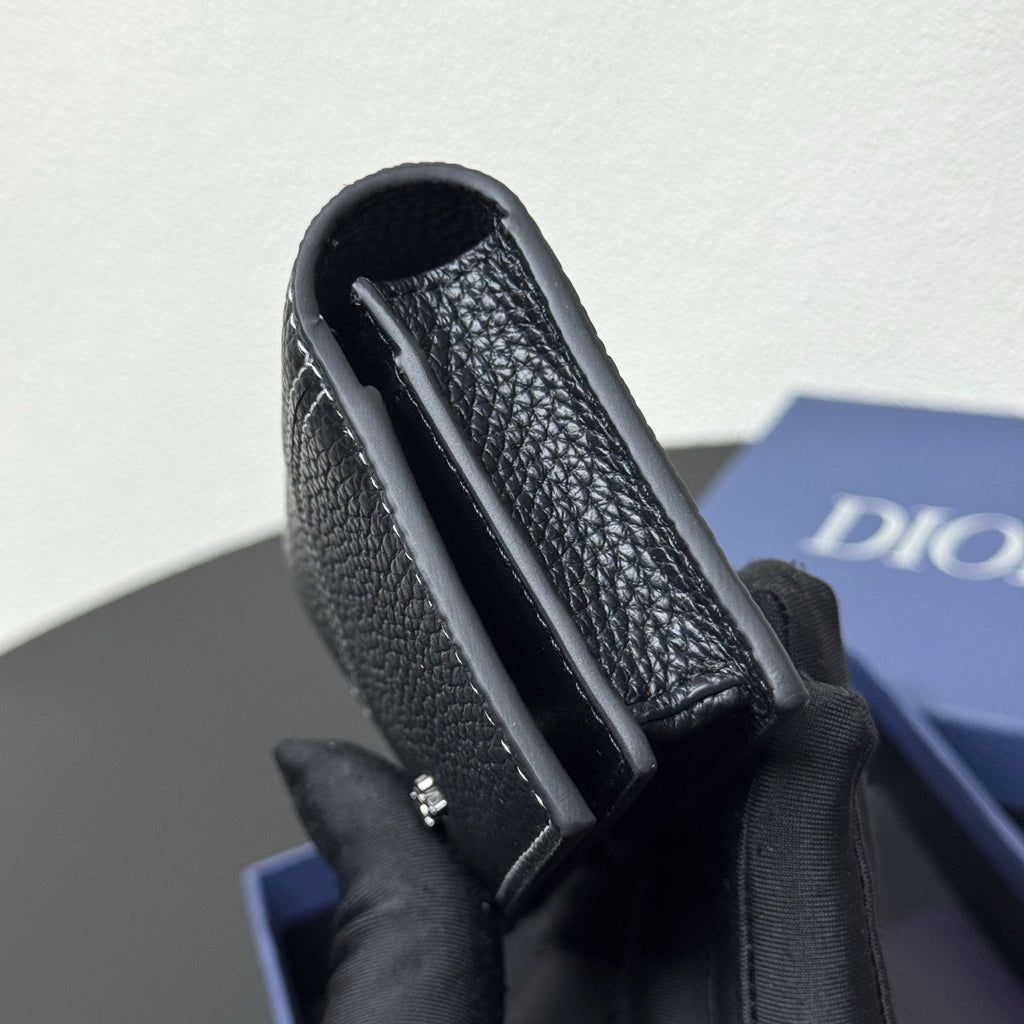 Кардхолдер Dior Saddle з натуральної шкіри — фото 6
