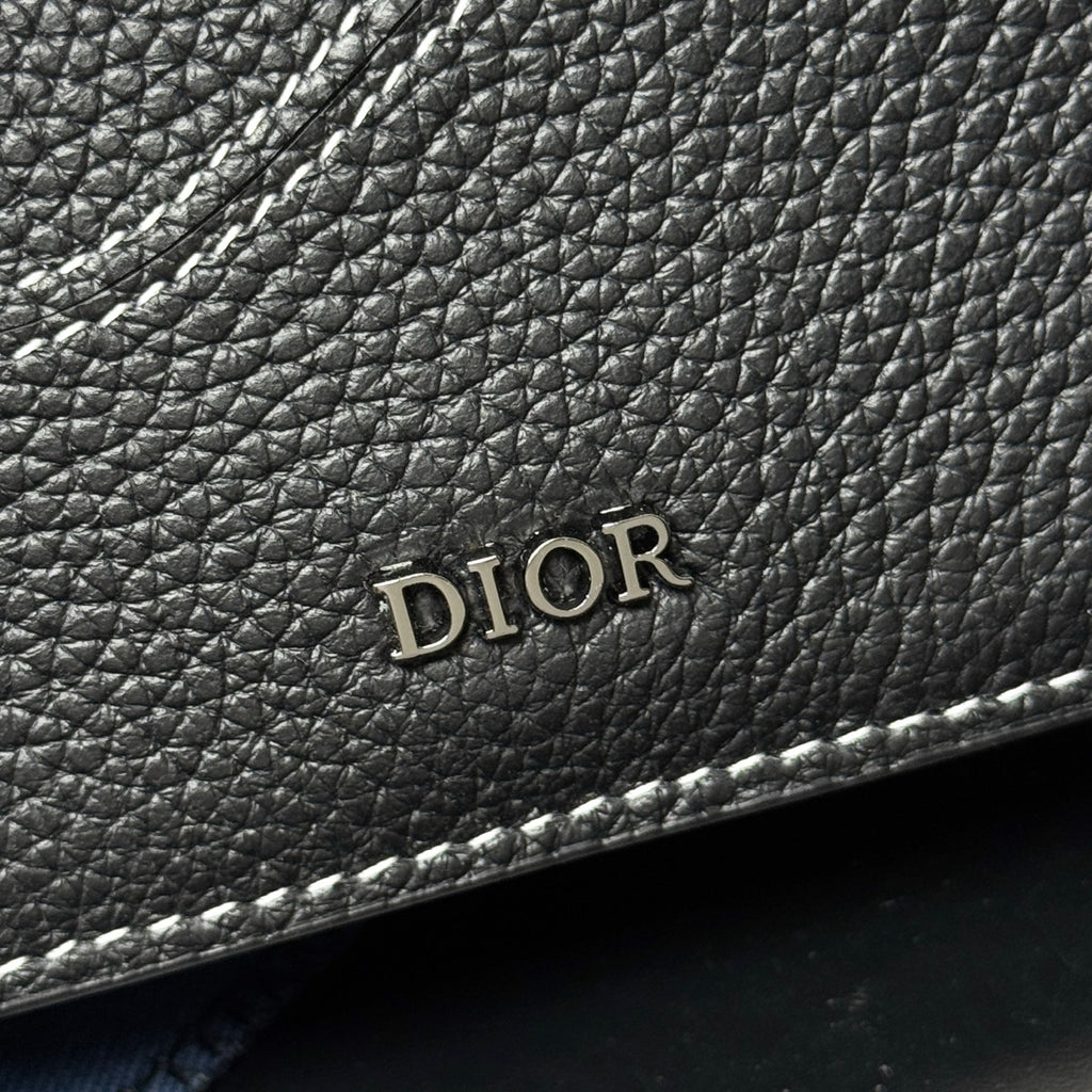 Кардхолдер Dior Saddle з натуральної шкіри — фото 4