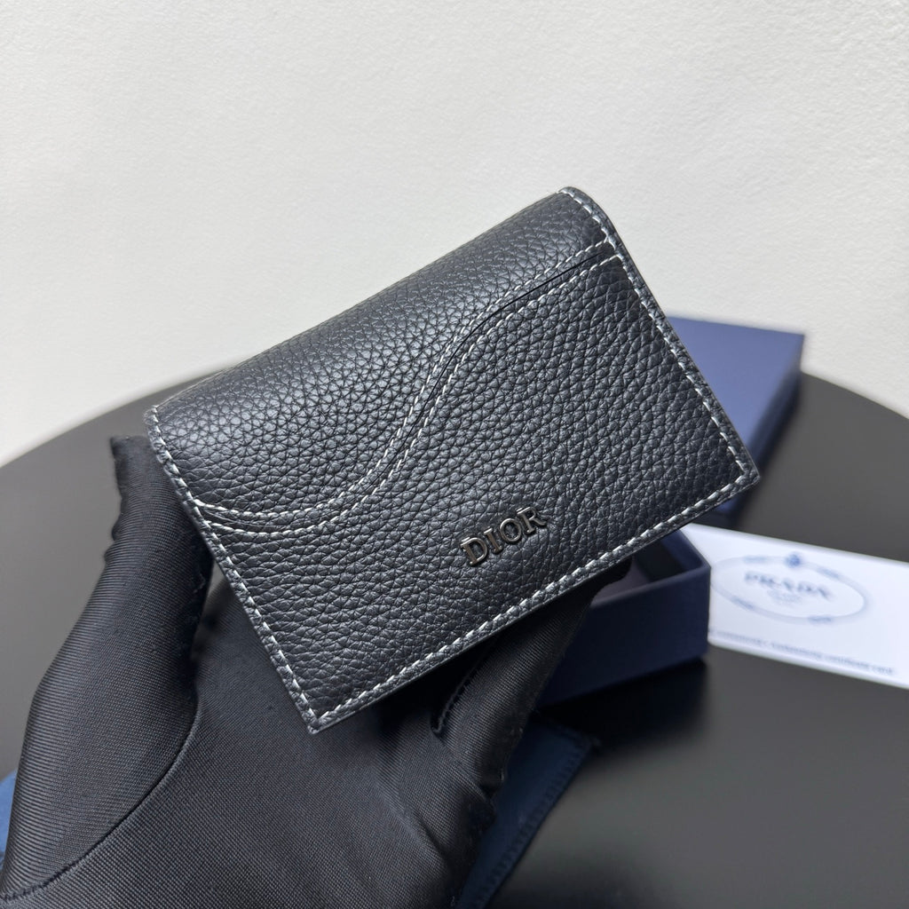 Кардхолдер Dior Saddle з натуральної шкіри — фото 5