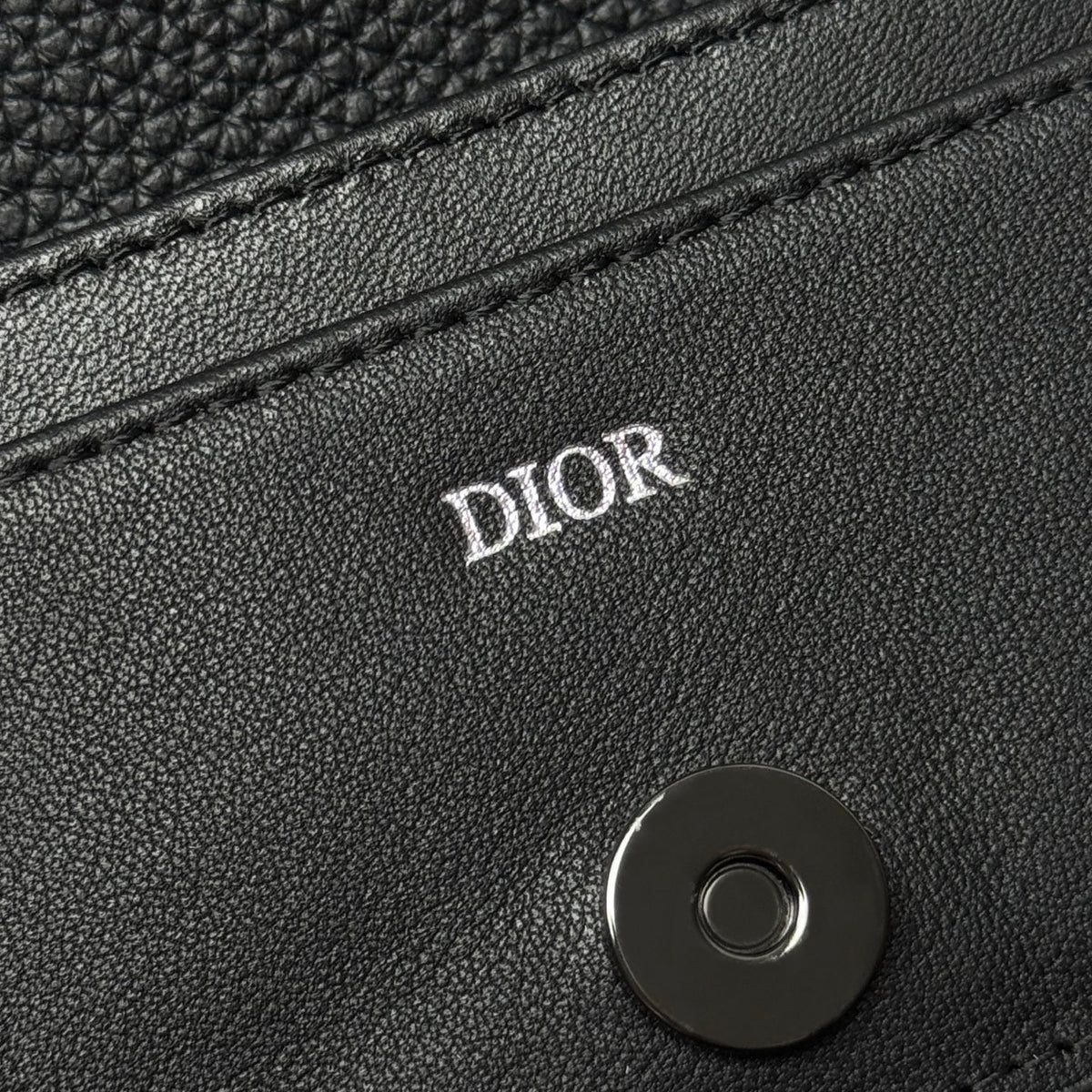Кардхолдер Dior Saddle з натуральної шкіри — фото 8