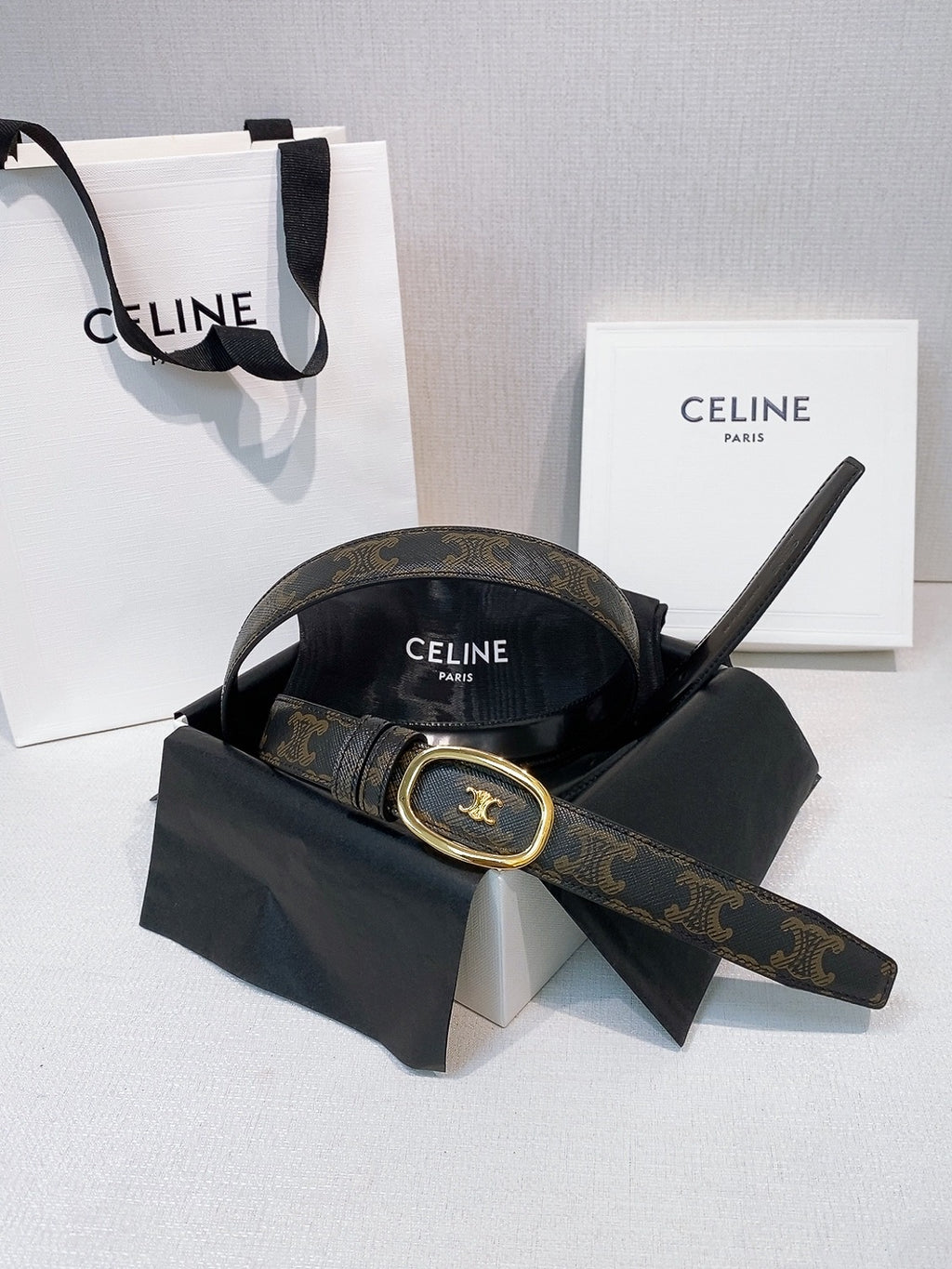 Ремінь Celine Triomphe — фото 6