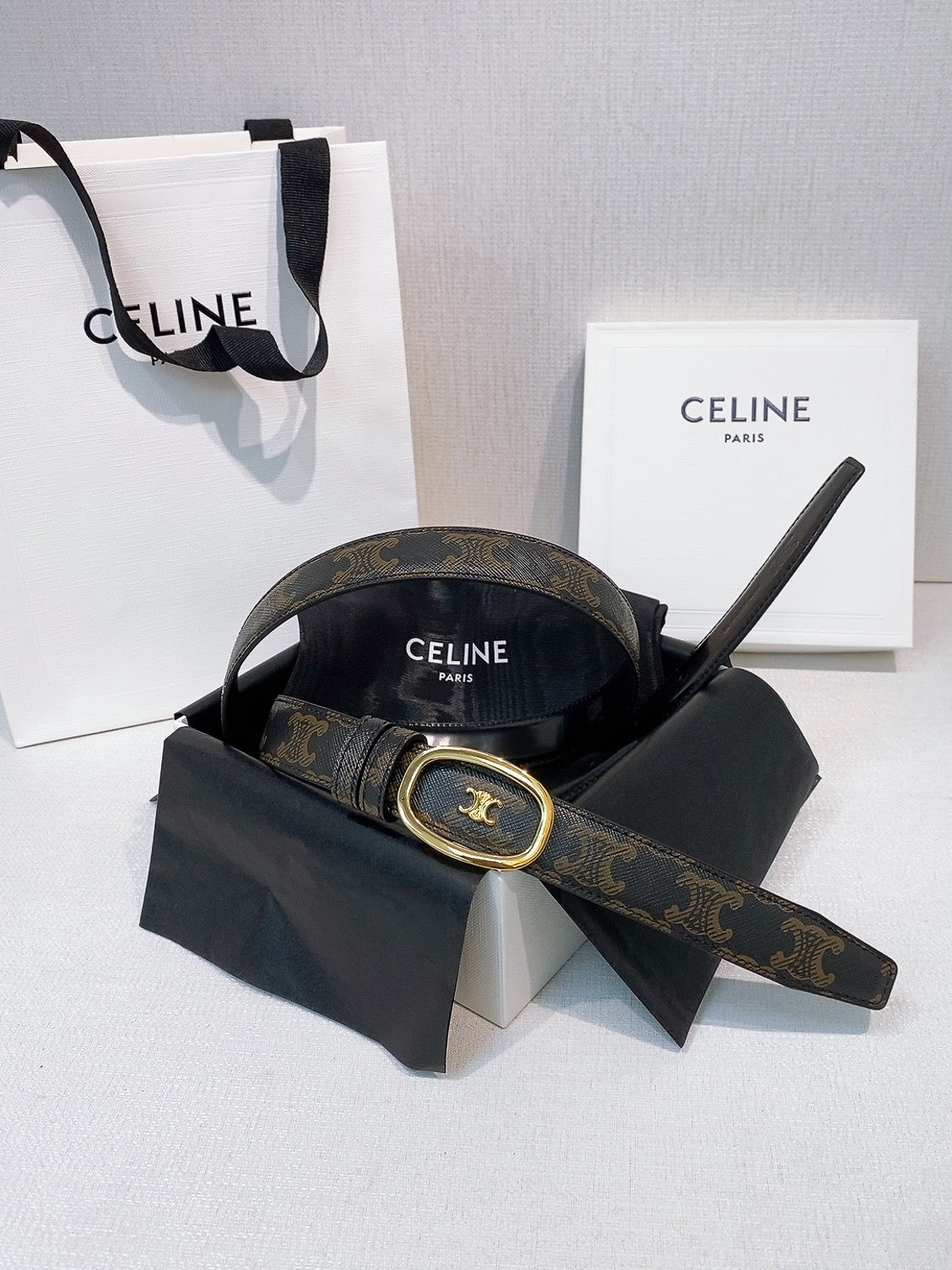 Ремінь Celine Triomphe — фото 6