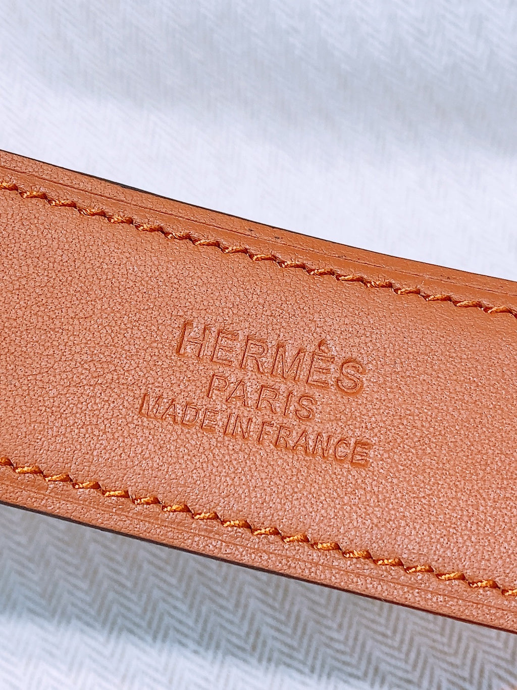 Ремінь Hermès з шкіри Epsom — фото 4