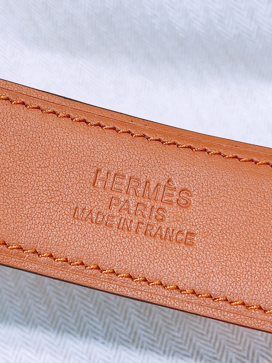Ремінь Hermès з шкіри Epsom — фото 4