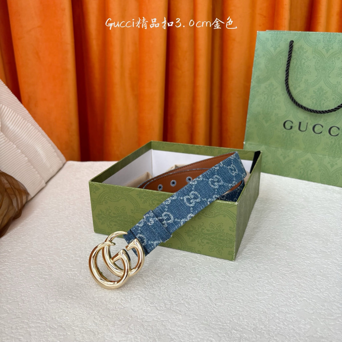 Ремінь Gucci з шкіри — фото 2