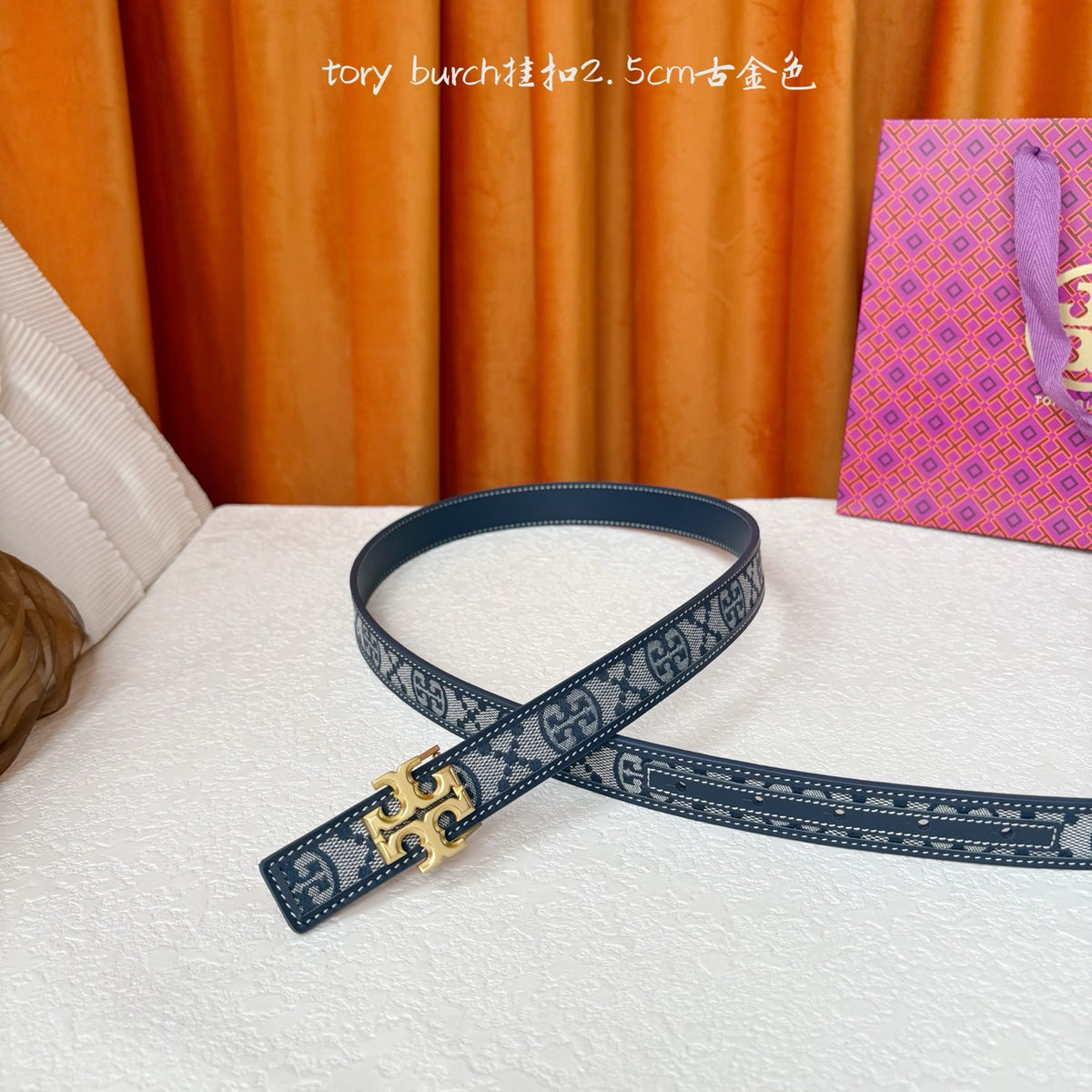 Ремінь Tory Burch — фото 3