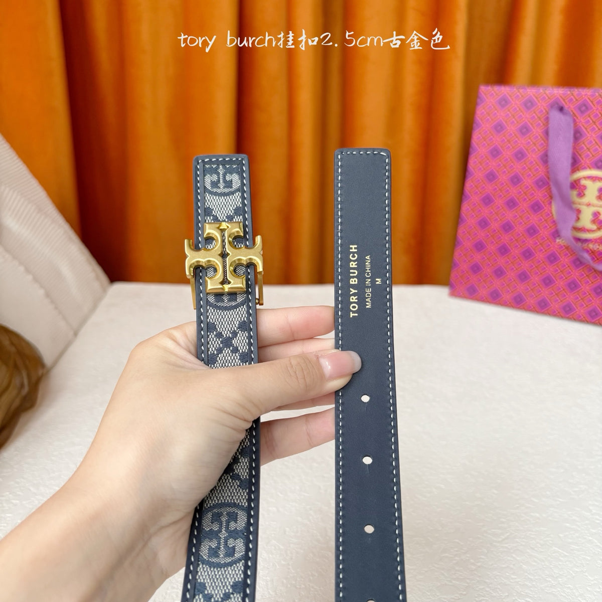 Ремінь Tory Burch — фото 4