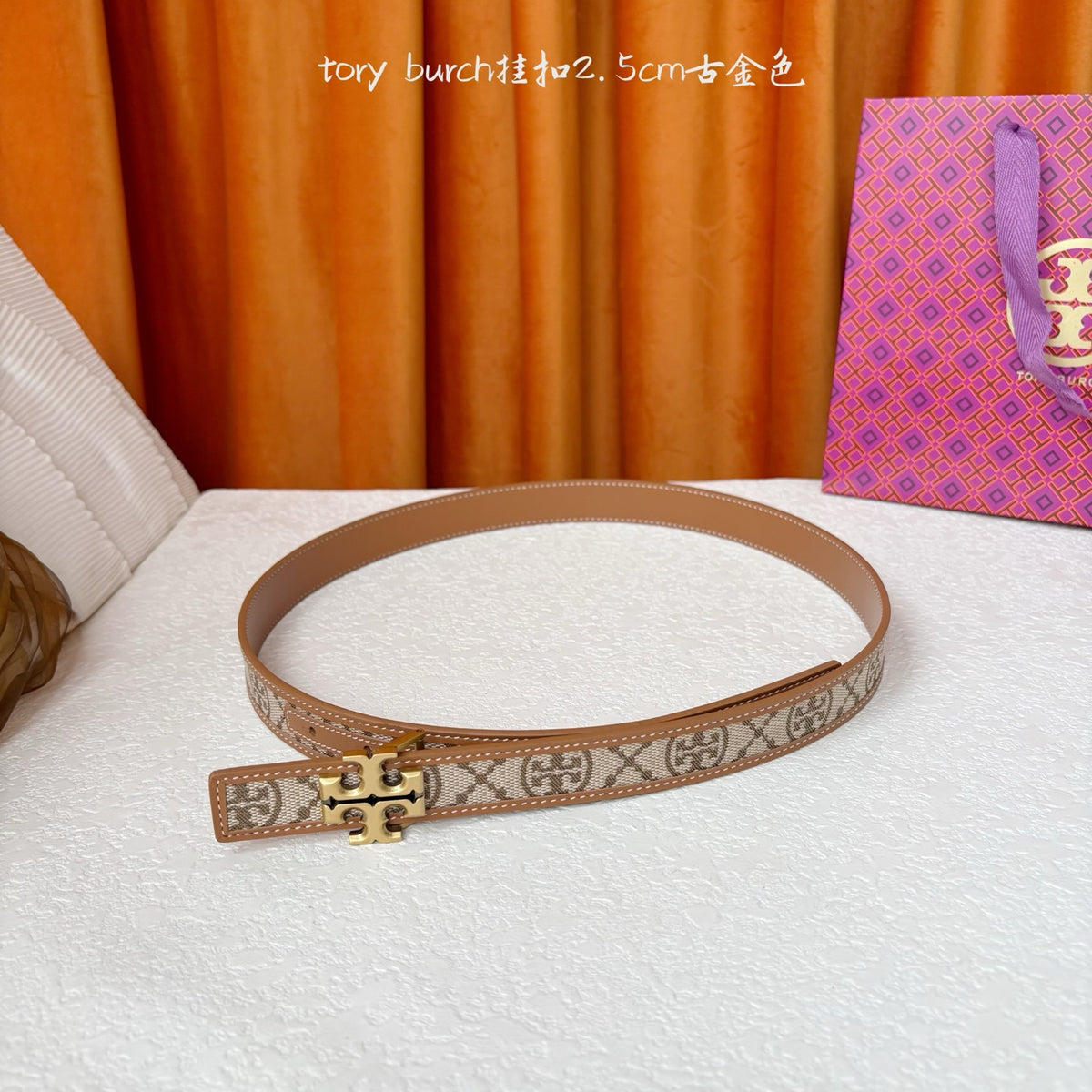 Ремінь Tory Burch — фото 2