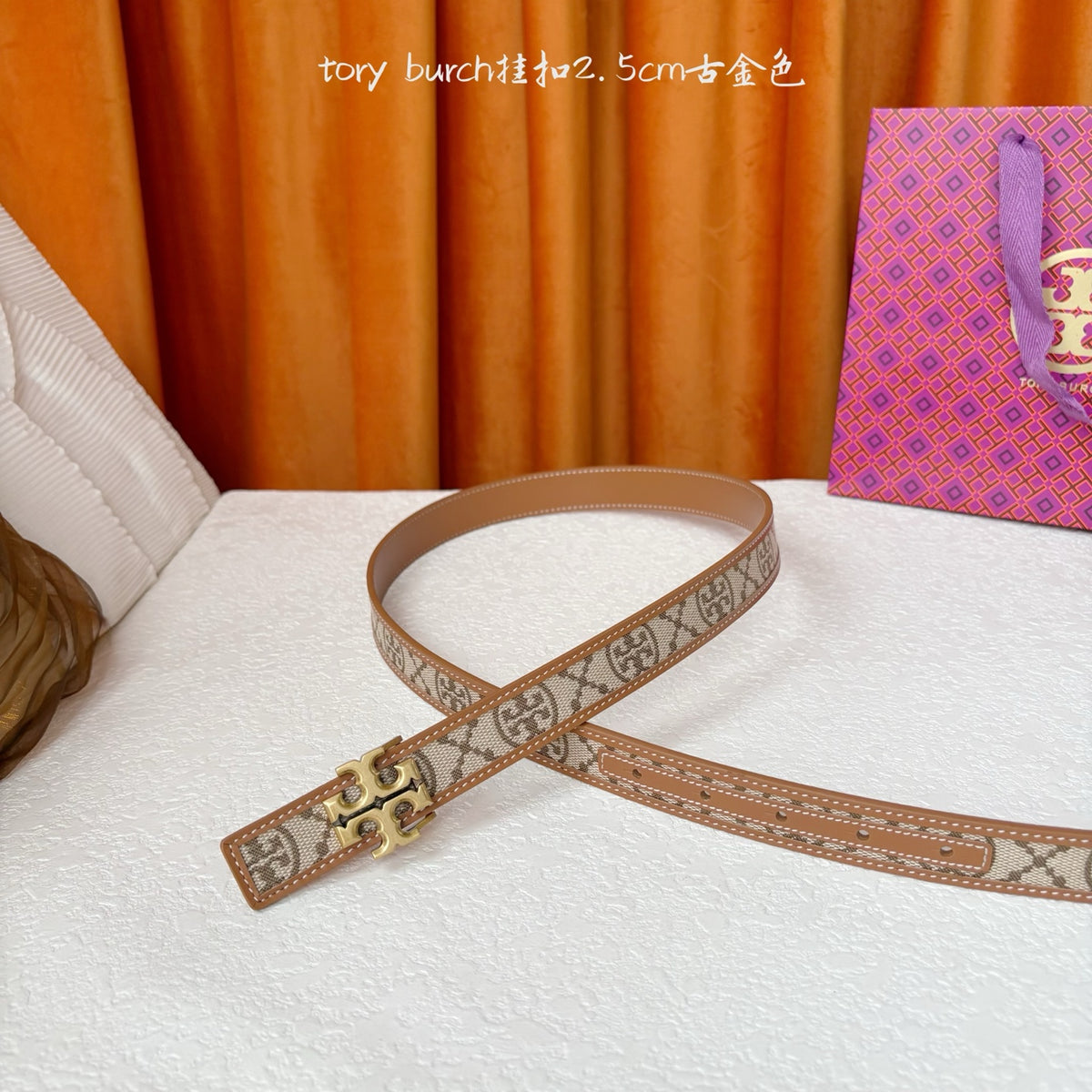 Ремінь Tory Burch — фото 3