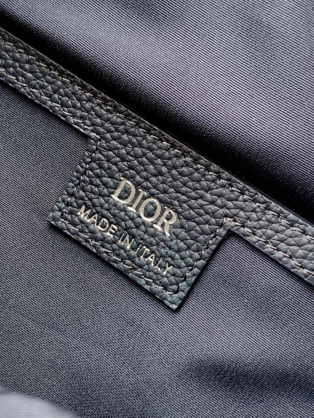 Сумка Dior Rider з текстилю й натуральної шкіри, синя — фото 9