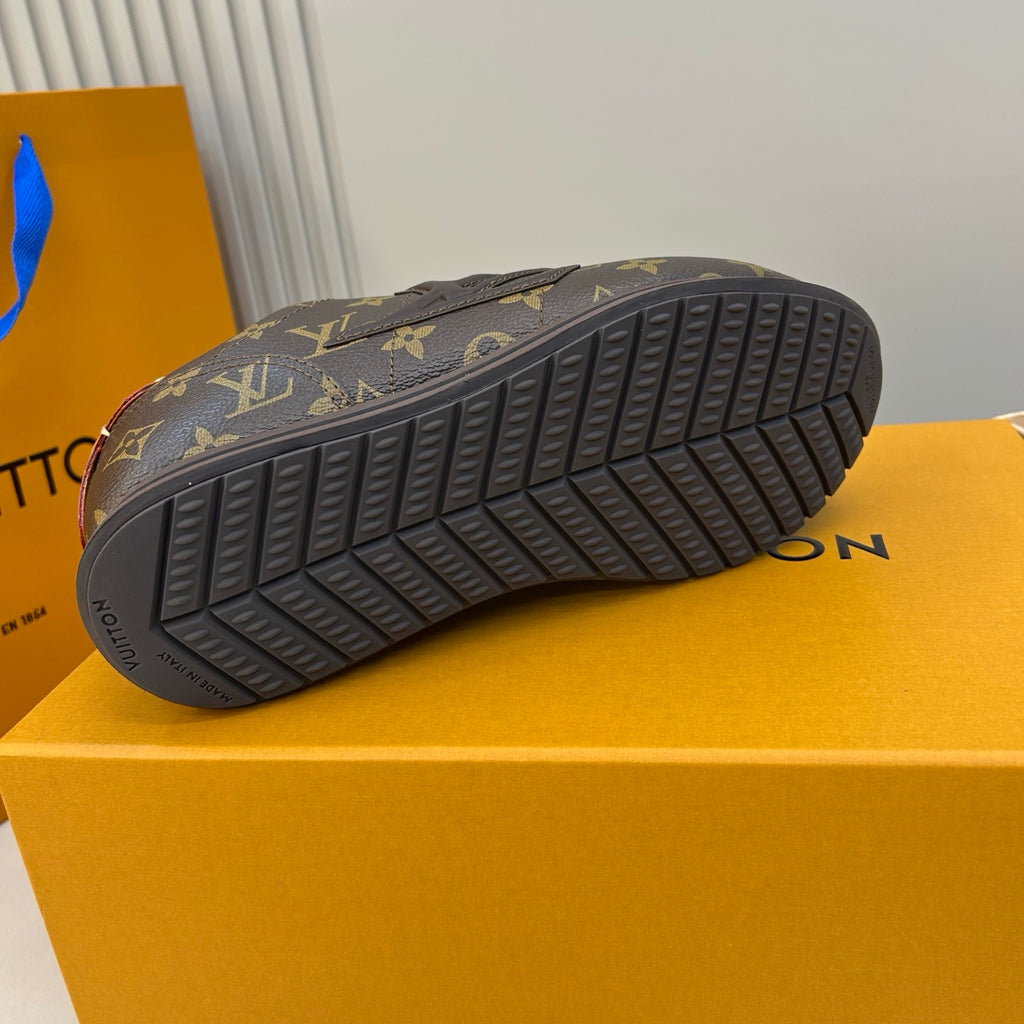 Кросівки з натуральної шкіри та текстилю Louis Vuitton
