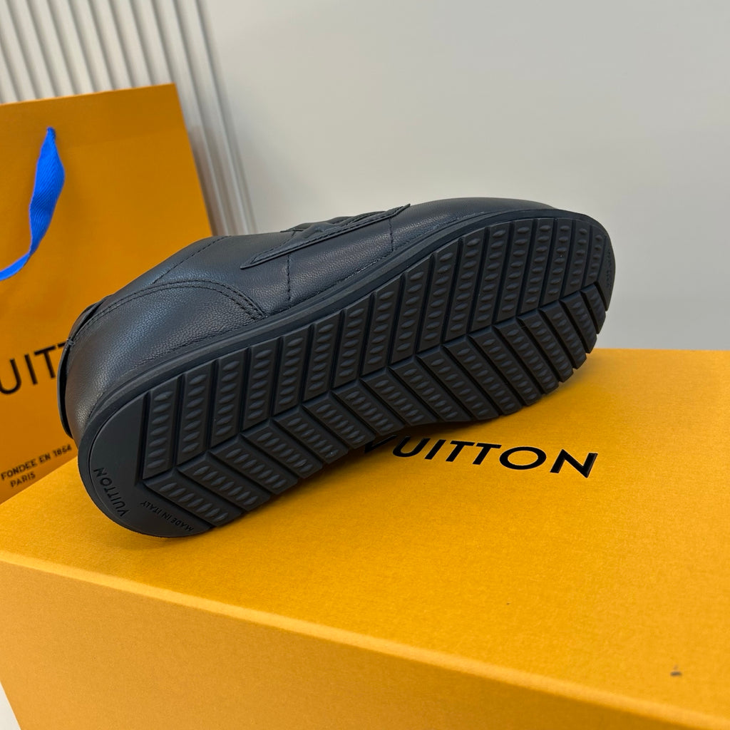Кросівки з натуральної шкіри та текстилю Louis Vuitton