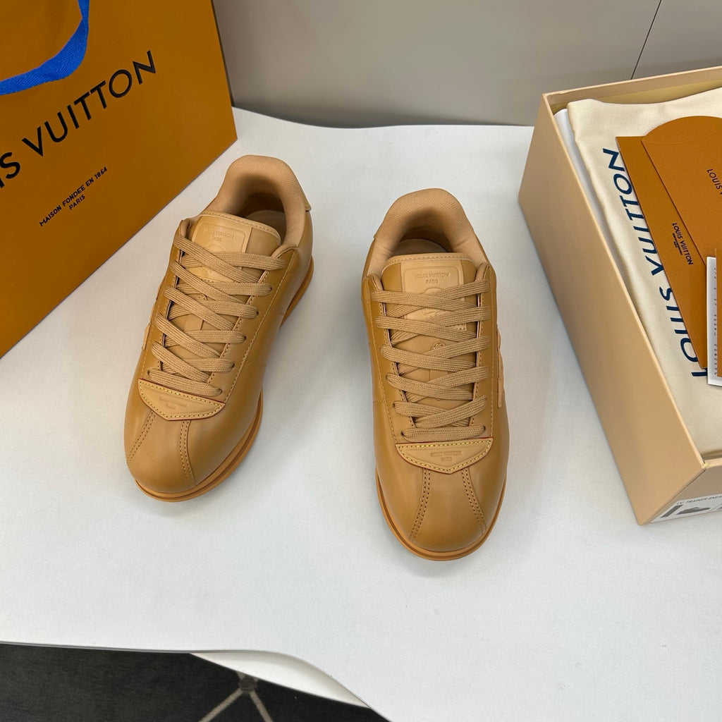 Кросівки з натуральної шкіри та текстилю Louis Vuitton