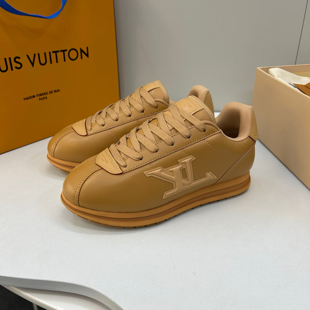 Кросівки з натуральної шкіри та текстилю Louis Vuitton