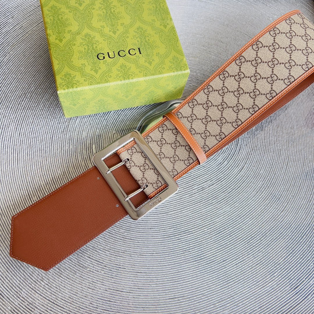 Ремінь Gucci GG Supreme з ПВХ — фото 3