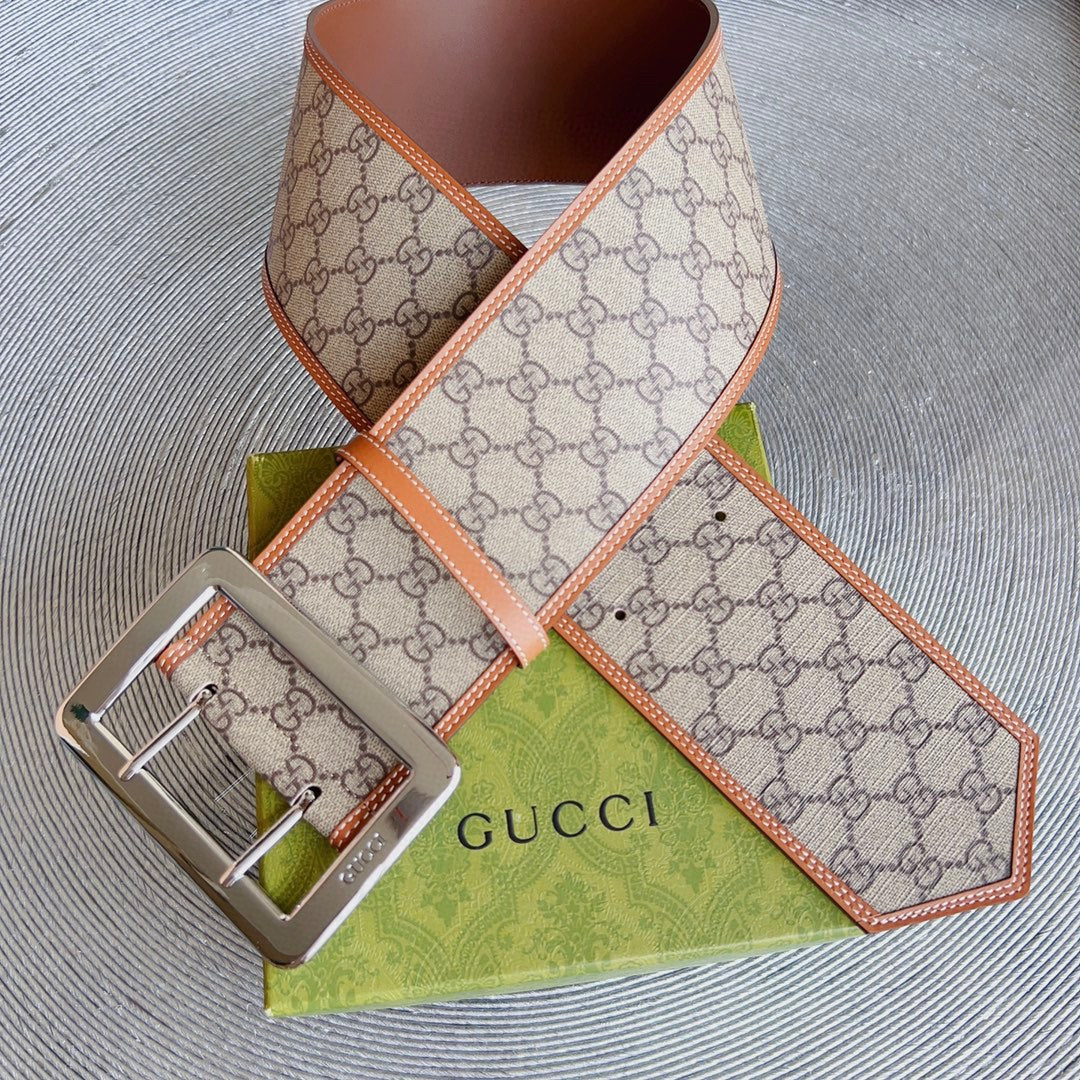 Ремінь Gucci GG Supreme з ПВХ — фото 4