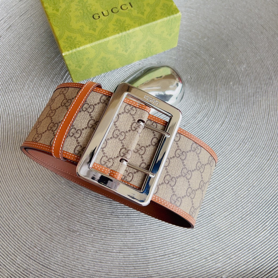 Ремінь Gucci GG Supreme з ПВХ — фото 2