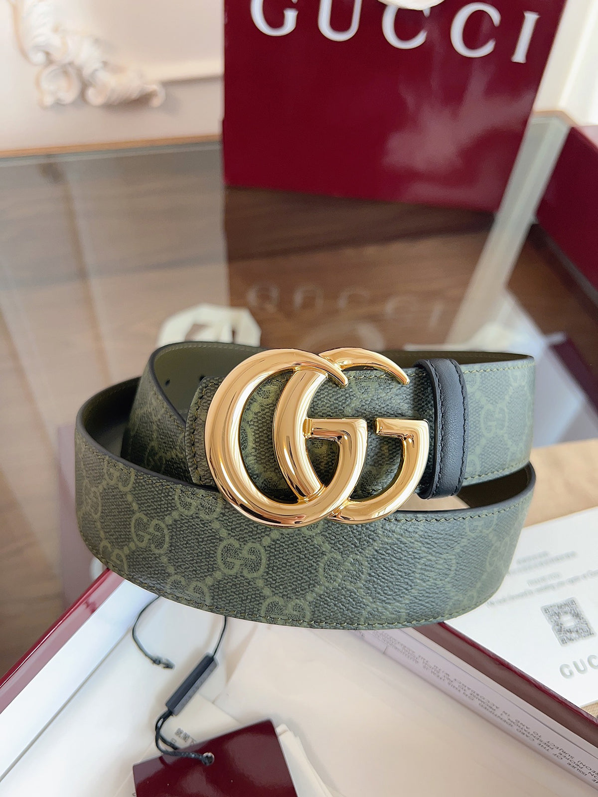 Ремінь Gucci з натуральної шкіри