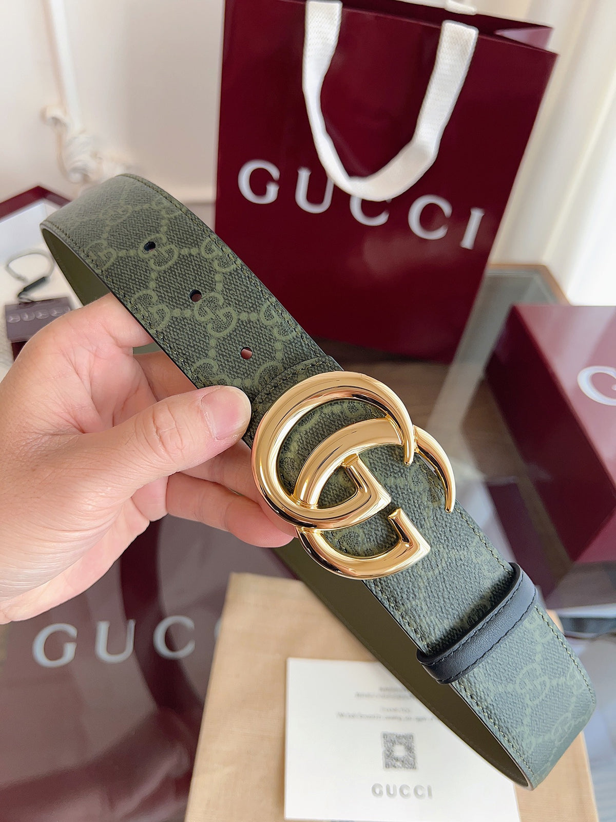 Ремінь Gucci з натуральної шкіри