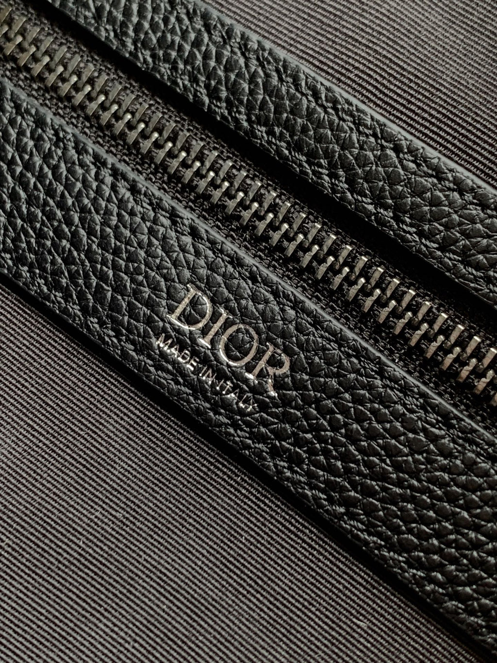Сумка Dior Slider з текстилю й натуральної шкіри, чорна — фото 9