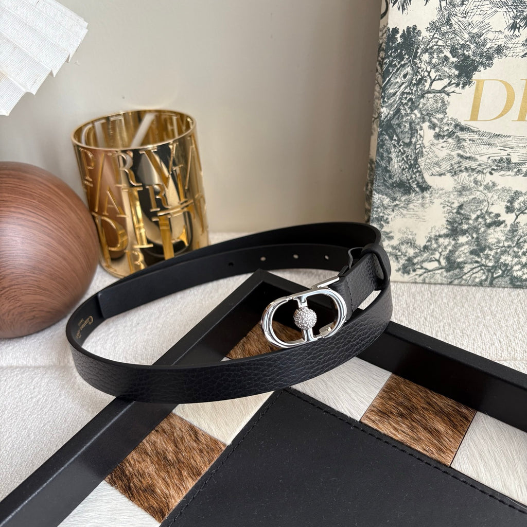 Ремінь Dior з натуральної телячої шкіри