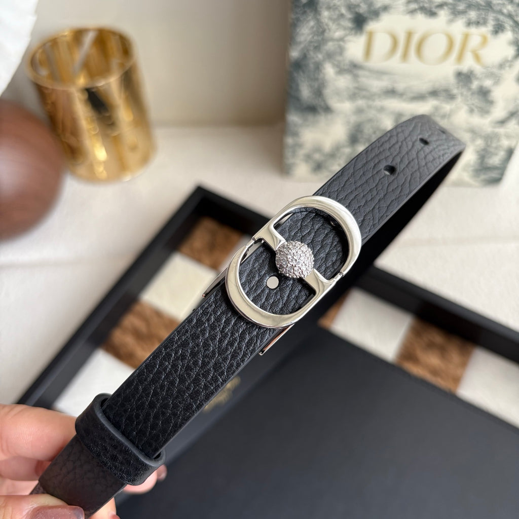 Ремінь Dior з натуральної телячої шкіри