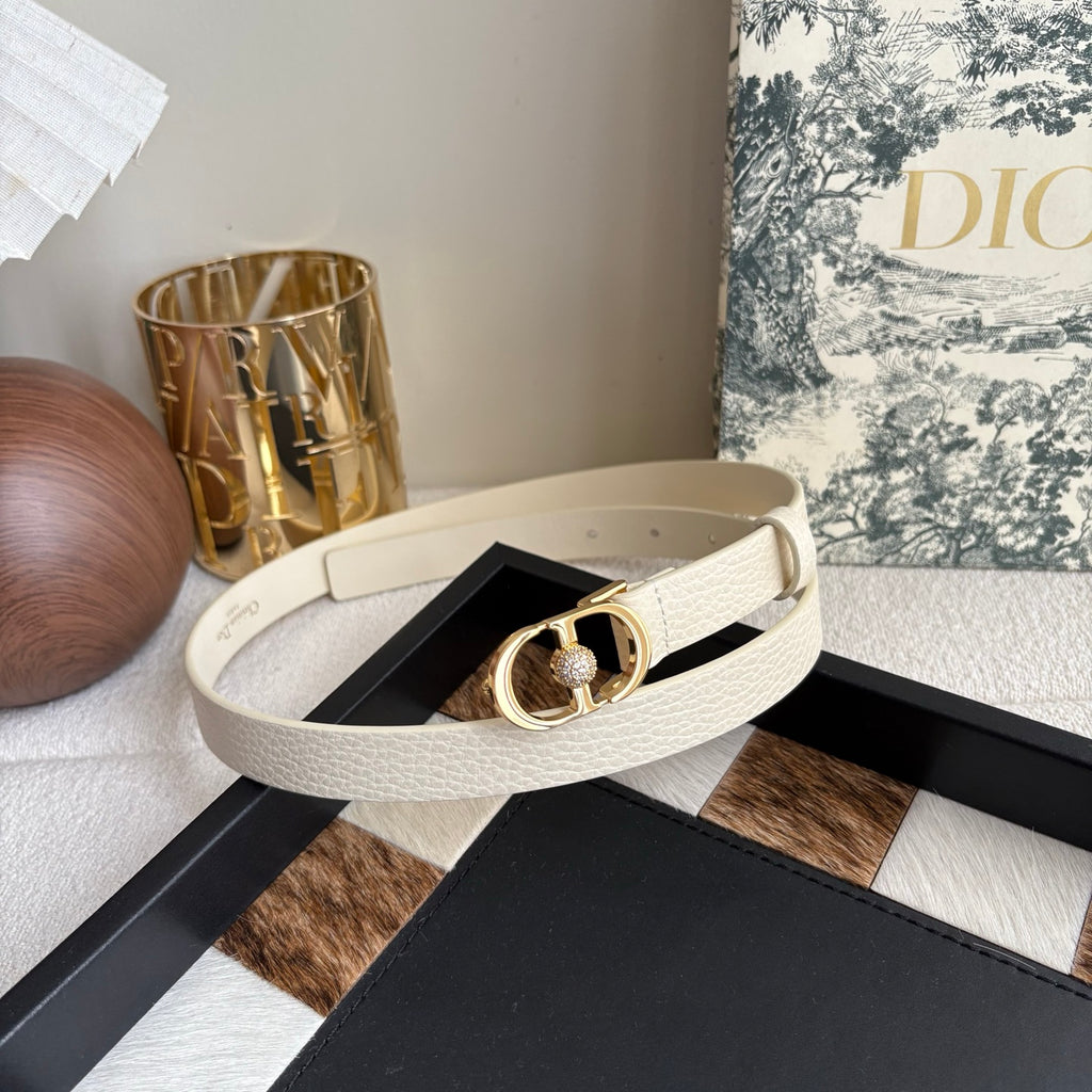 Ремінь Dior з натуральної телячої шкіри