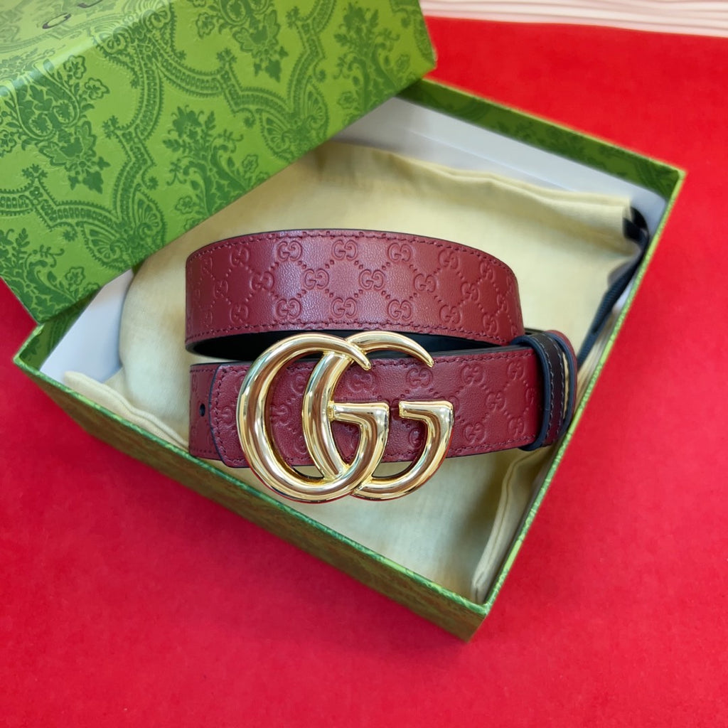 Ремінь Gucci з шкіри — фото 1