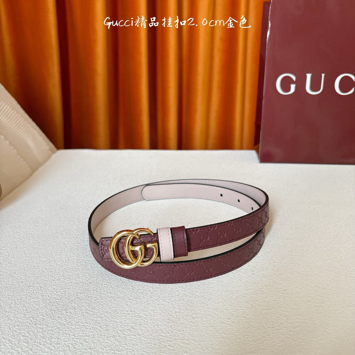 Ремінь Gucci з натуральної шкіри