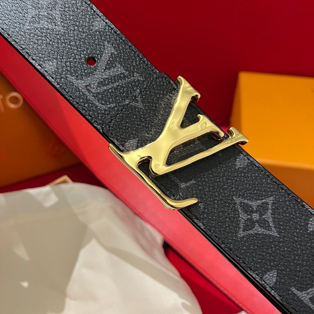 Ремінь Louis Vuitton з текстилю й натуральної шкіри — фото 2