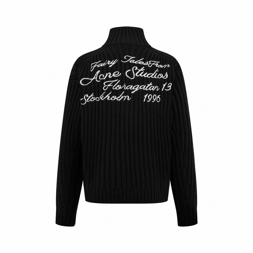 Кардиган з вовни з застібкою-блискавкою Acne Studios — фото 2