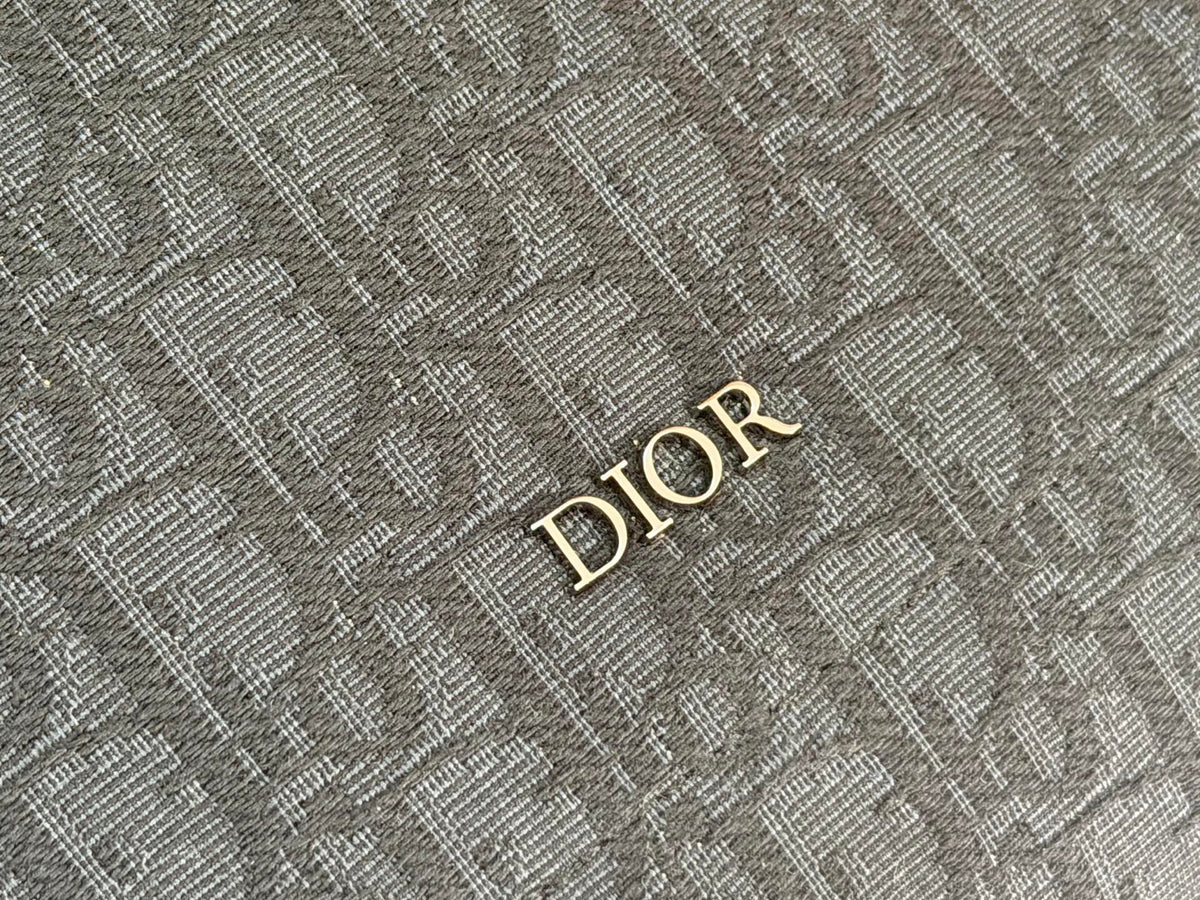 Сумка Dior Slider з текстилю й натуральної шкіри, чорна — фото 5