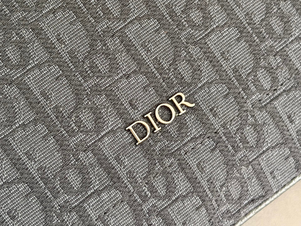 Сумка Dior Slider з текстилю й натуральної шкіри, чорна — фото 5