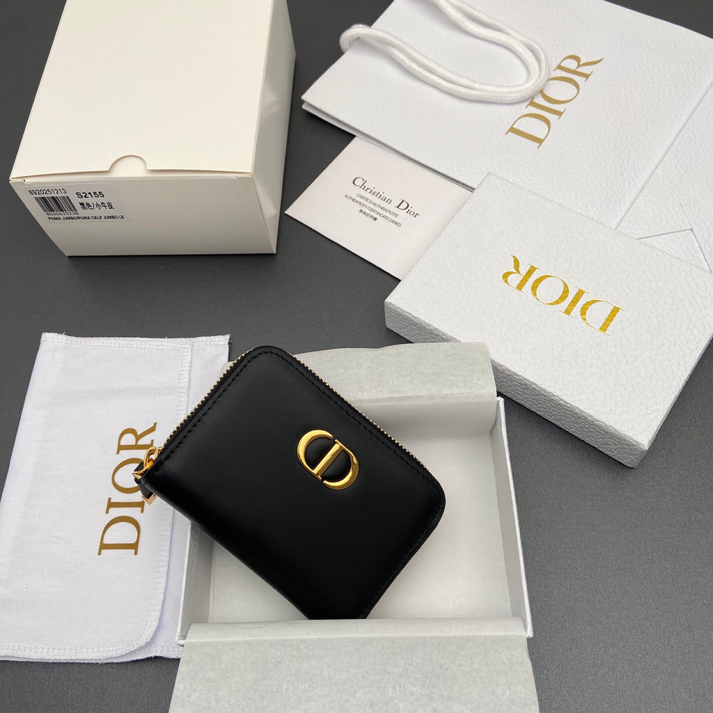 Сумка Dior з натуральної шкіри, чорна — фото 7