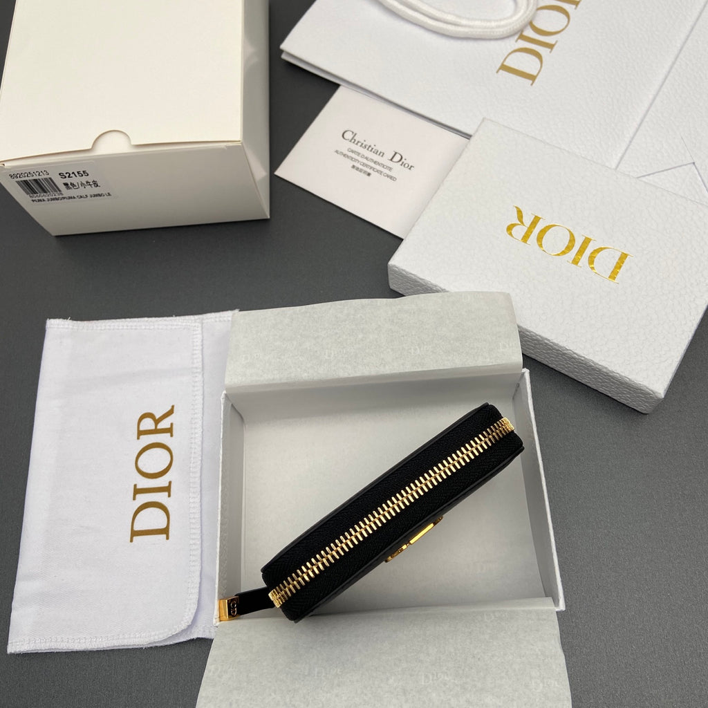 Сумка Dior з натуральної шкіри, чорна — фото 3