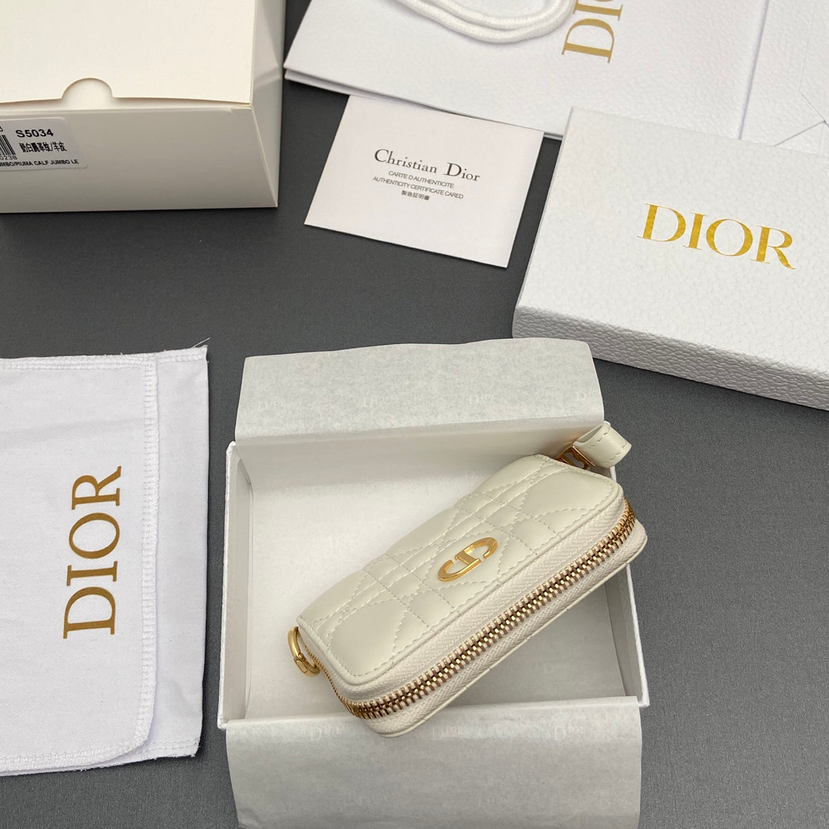 Сумка Dior зі шкіри ягняти — фото 6