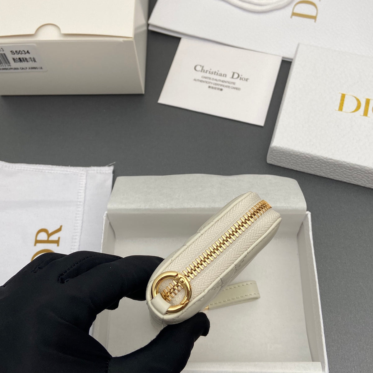 Сумка Dior зі шкіри ягняти — фото 4
