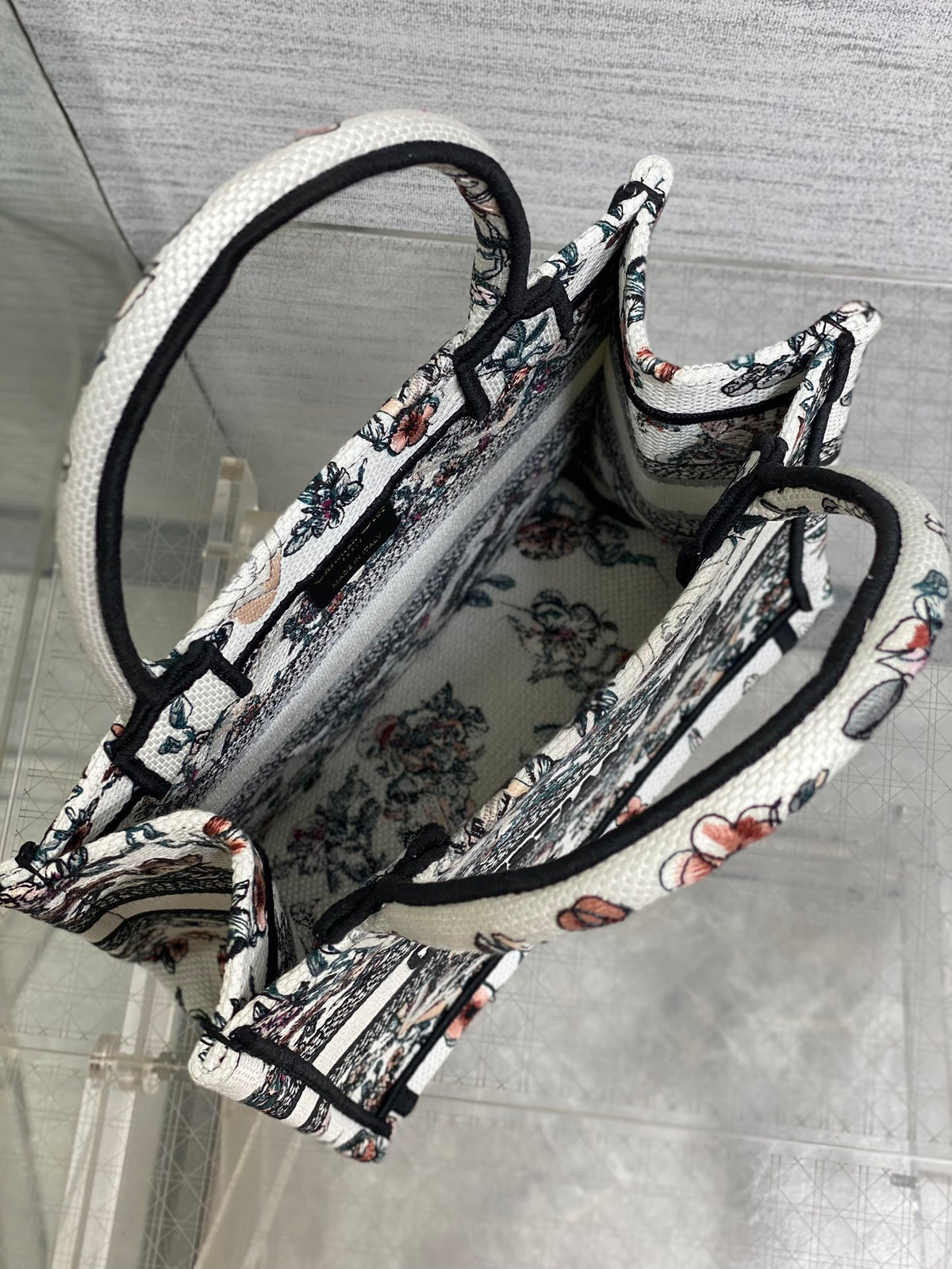 Шопер Dior з текстилю — фото 8