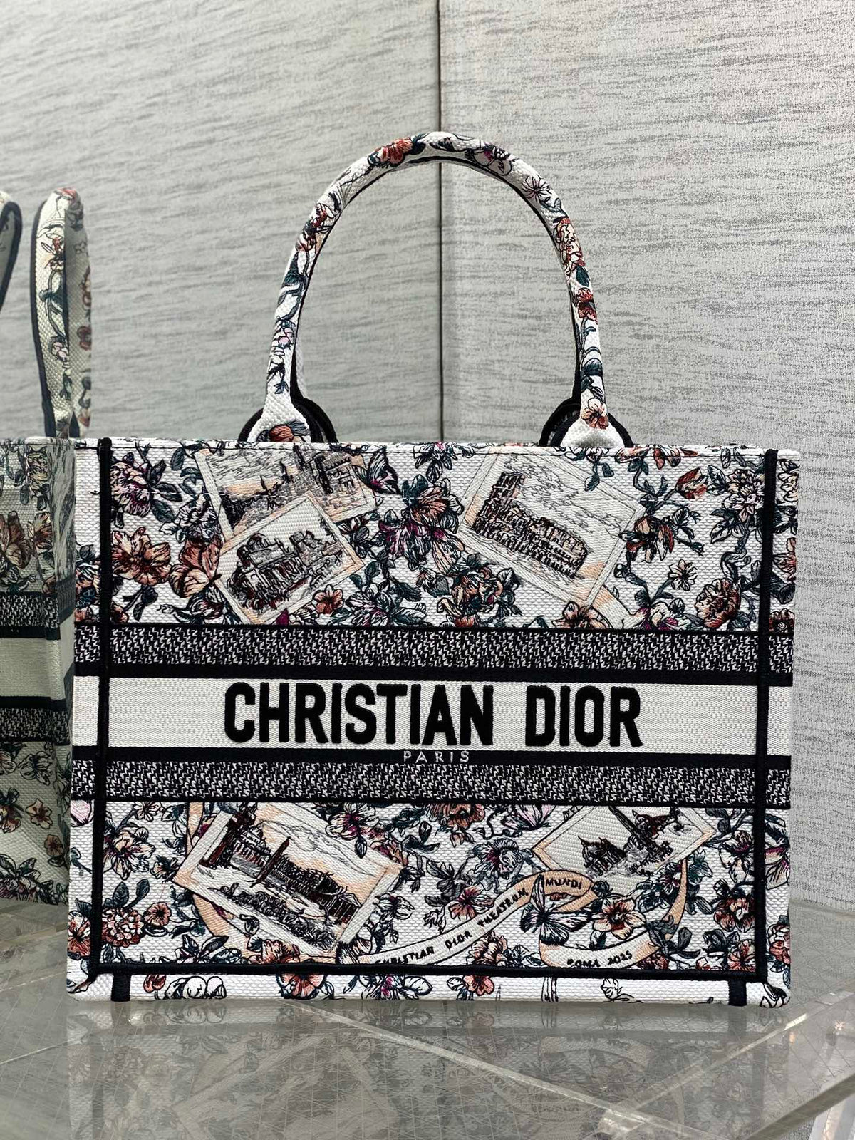 Шопер Dior з текстилю — фото 1