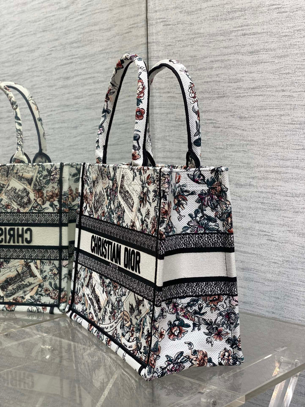 Шопер Dior з текстилю — фото 6