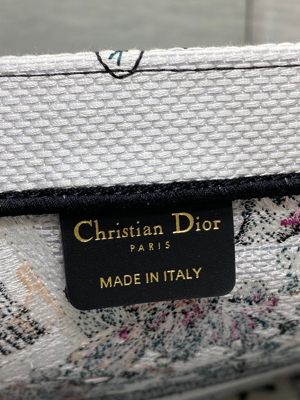Шопер Dior з текстилю — фото 9