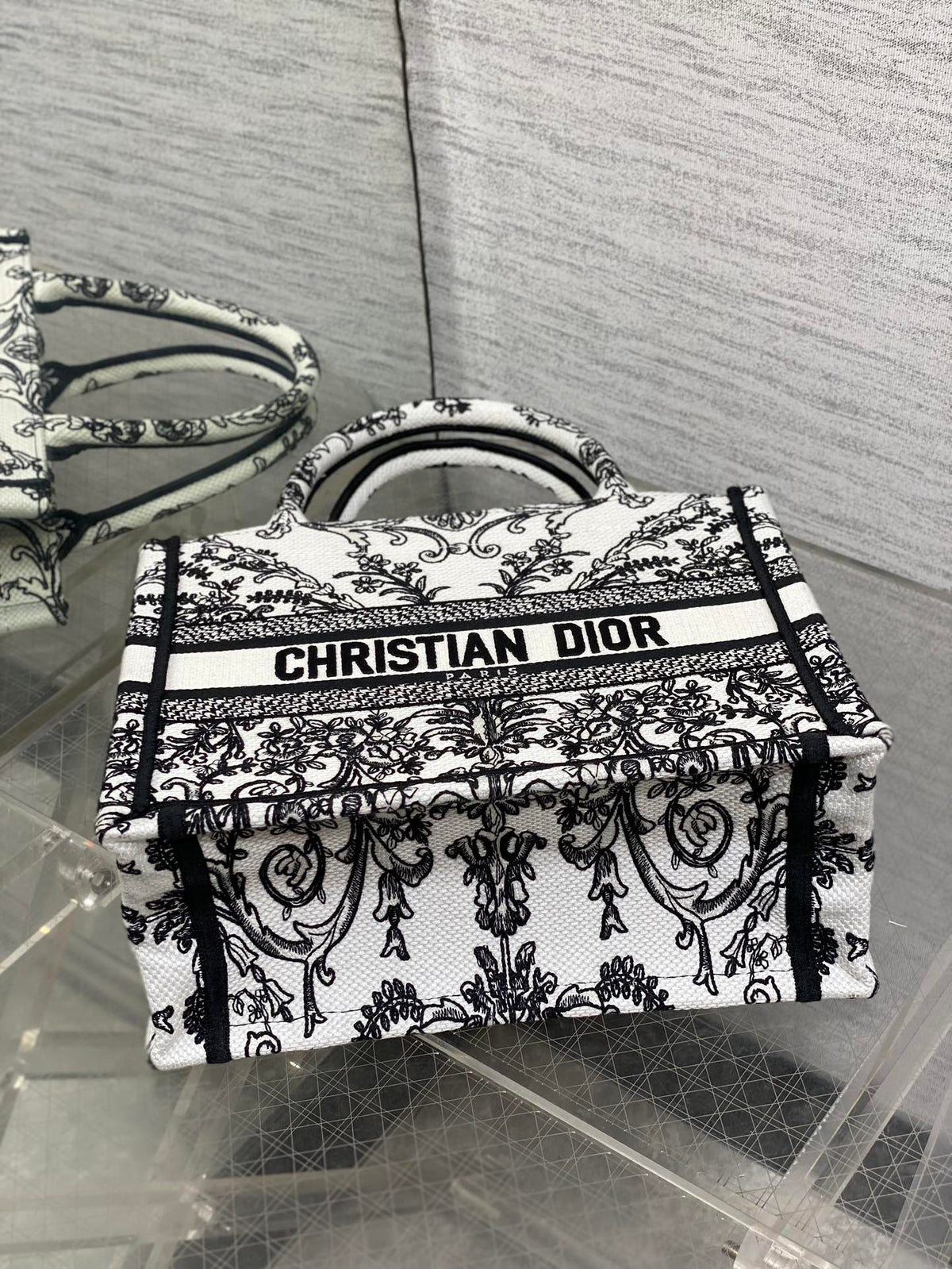 Шопер Dior з текстилю — фото 7