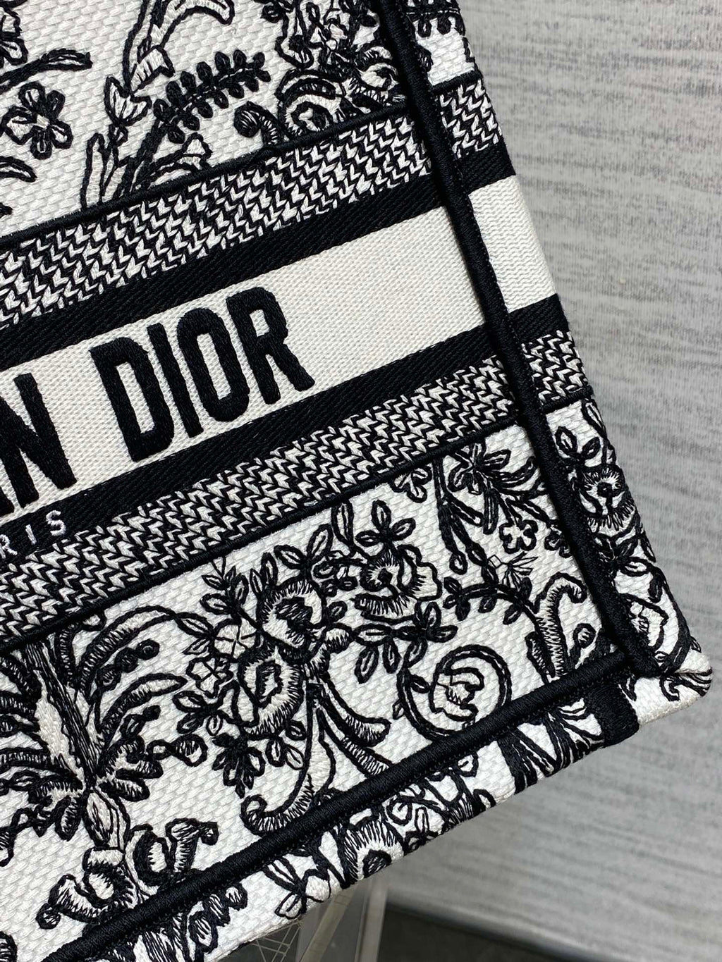 Шопер Dior з текстилю — фото 3